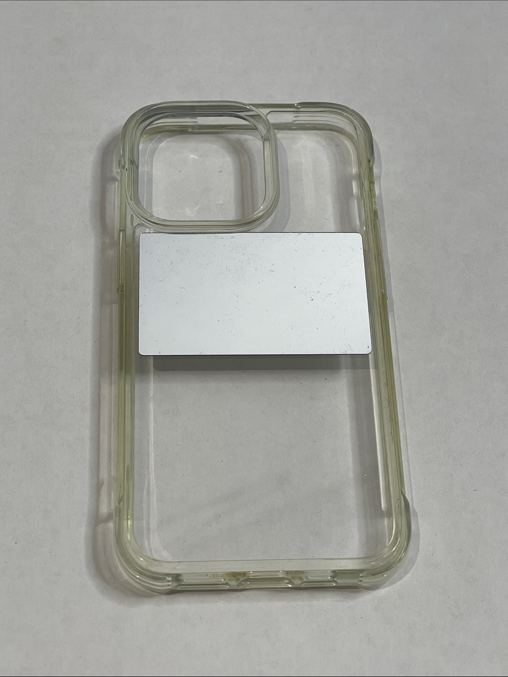 Clear Transparent Phone Case with Mirror - Clear